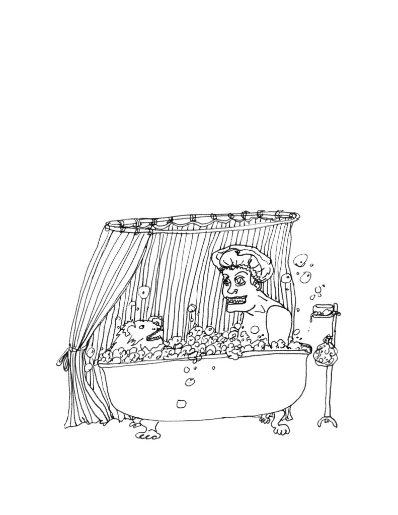 Illustration by Zoe Phillips, taken from "Mostly Relationships"