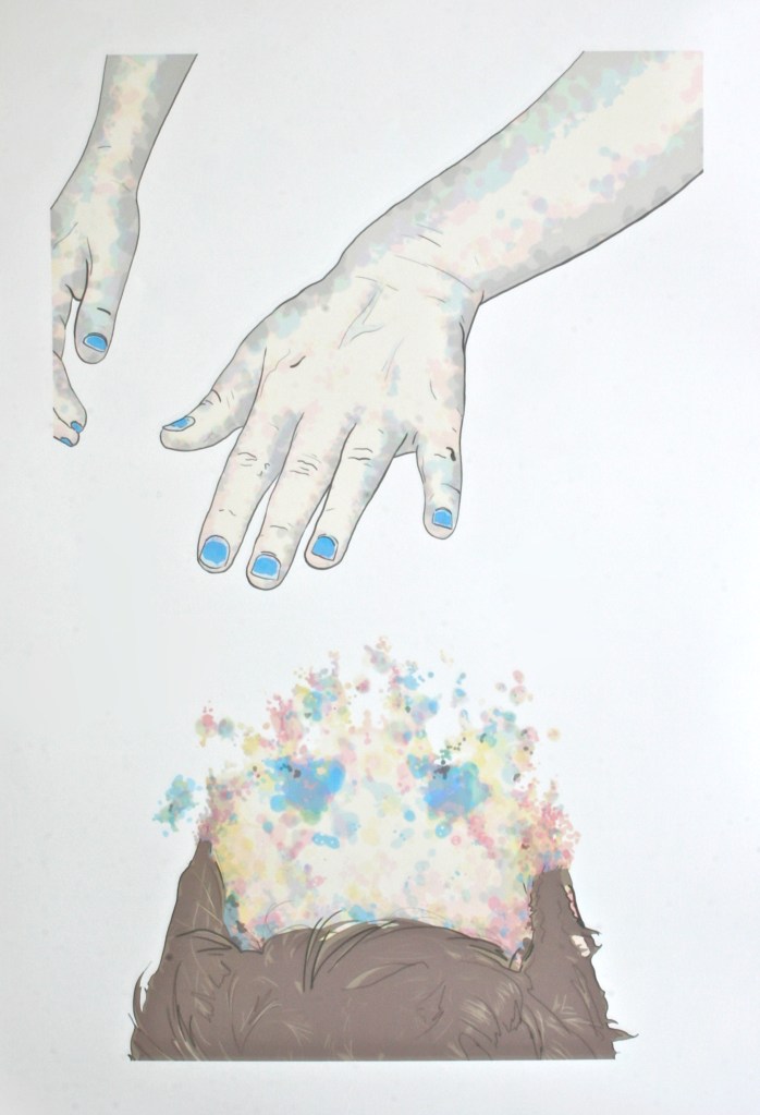 Title: 'And I Hope It Never Stops...' by Blake Peterson Media: Lithograph Dimensions: 44 x 30 inches Edition Info: 10 (5 additional variants)