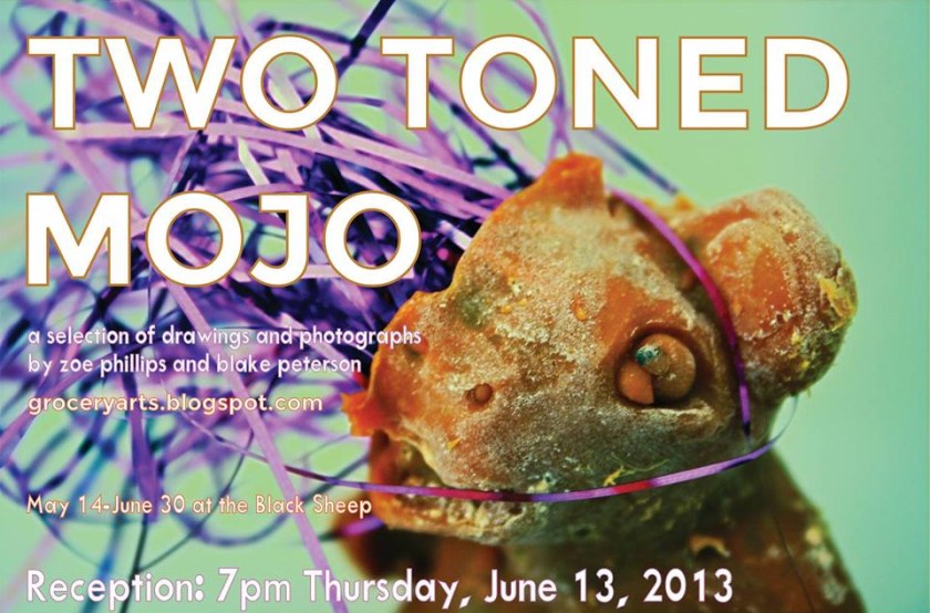 Title: "Two Toned Mojo" by Blake Peterson Media: Poster Print 