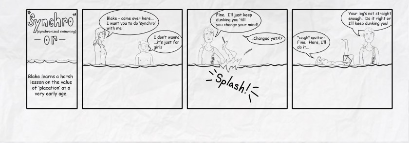 Title: "The Women that Shaped My Life (Story 5, Vol. 1)" by Blake Peterson (2011)  Medium: Digital Print Dimensions: 4.25 x 11 in1) 