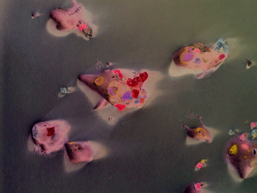 Title: "Blobascape no. 06" by Blake Peterson and Zoe Phillips (2014) Media: Photograph / Mixed Media Year: 2014 