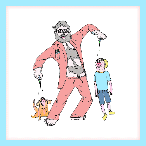 Title: "Doctor Gives You Medicine!" by Blake Peterson and Zoe Phillips (2015) Media: Digital Animated Loop Year: 2015